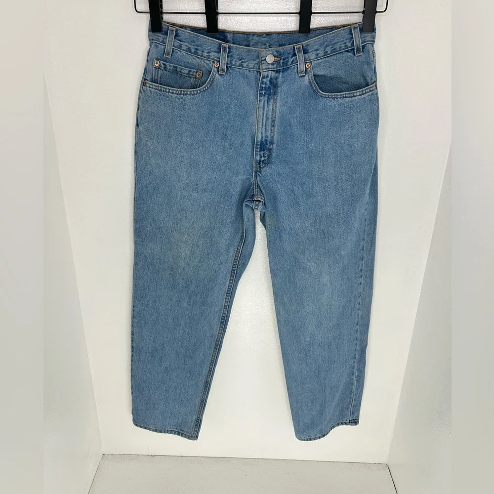 VTG‎ Levi's 550 Jeans Mens 33x30 (Tag 36x30) Loose Relaxed Tapered USA Y2K Denim
